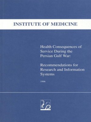 cover image of Health Consequences of Service During the Persian Gulf War